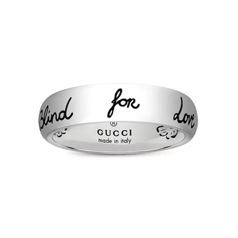 anillo gucci blind for love|More.